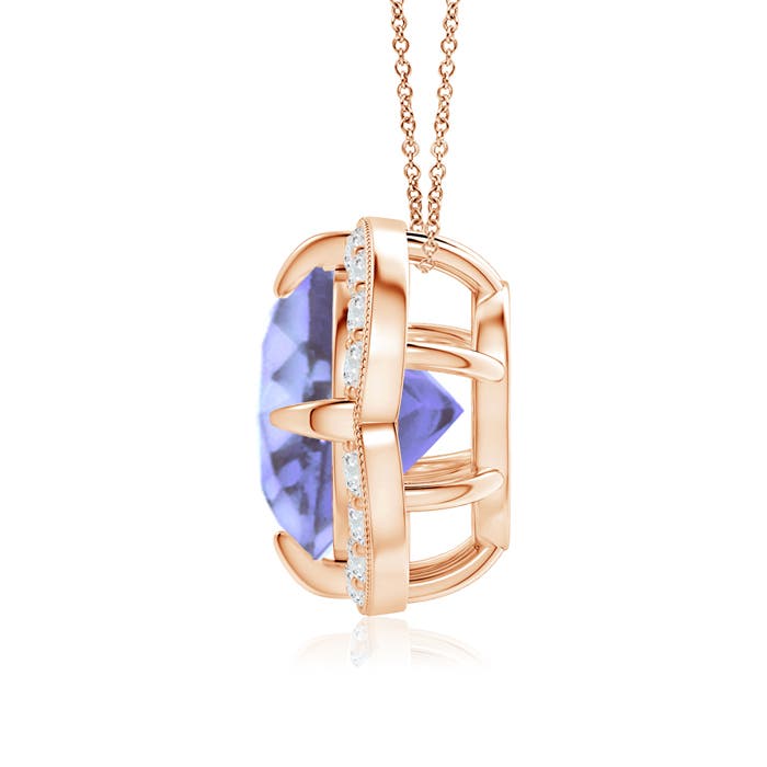 A - Tanzanite / 2.59 CT / 14 KT Rose Gold