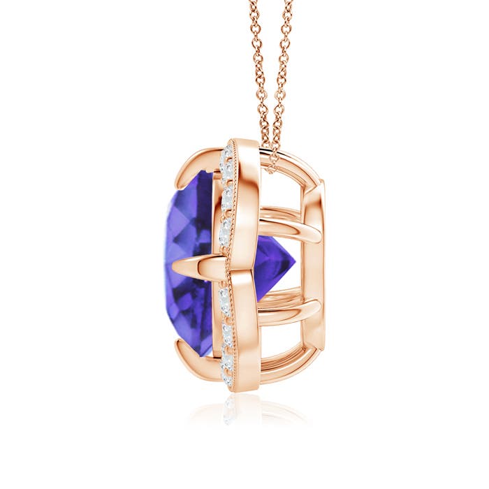 AA - Tanzanite / 2.59 CT / 14 KT Rose Gold