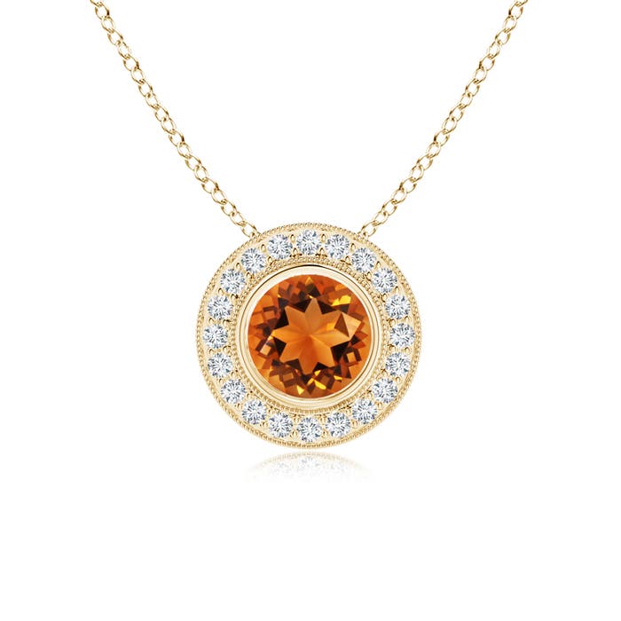 AAAA - Citrine / 1.45 CT / 14 KT Yellow Gold