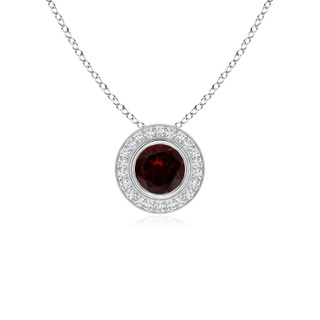 Round A Garnet