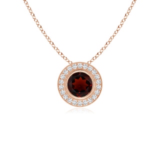 Round AA Garnet