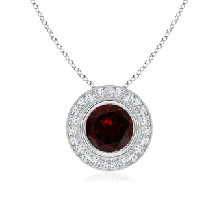 Round A Garnet