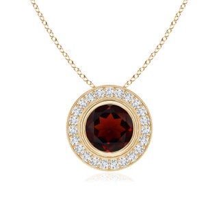 Round AA Garnet