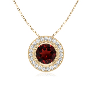 Round AAA Garnet