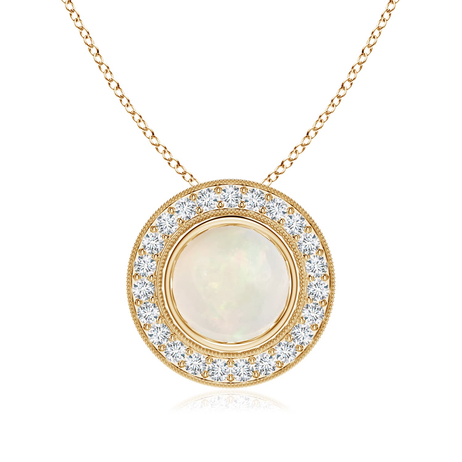 A - Opal / 1.56 CT / 14 KT Yellow Gold