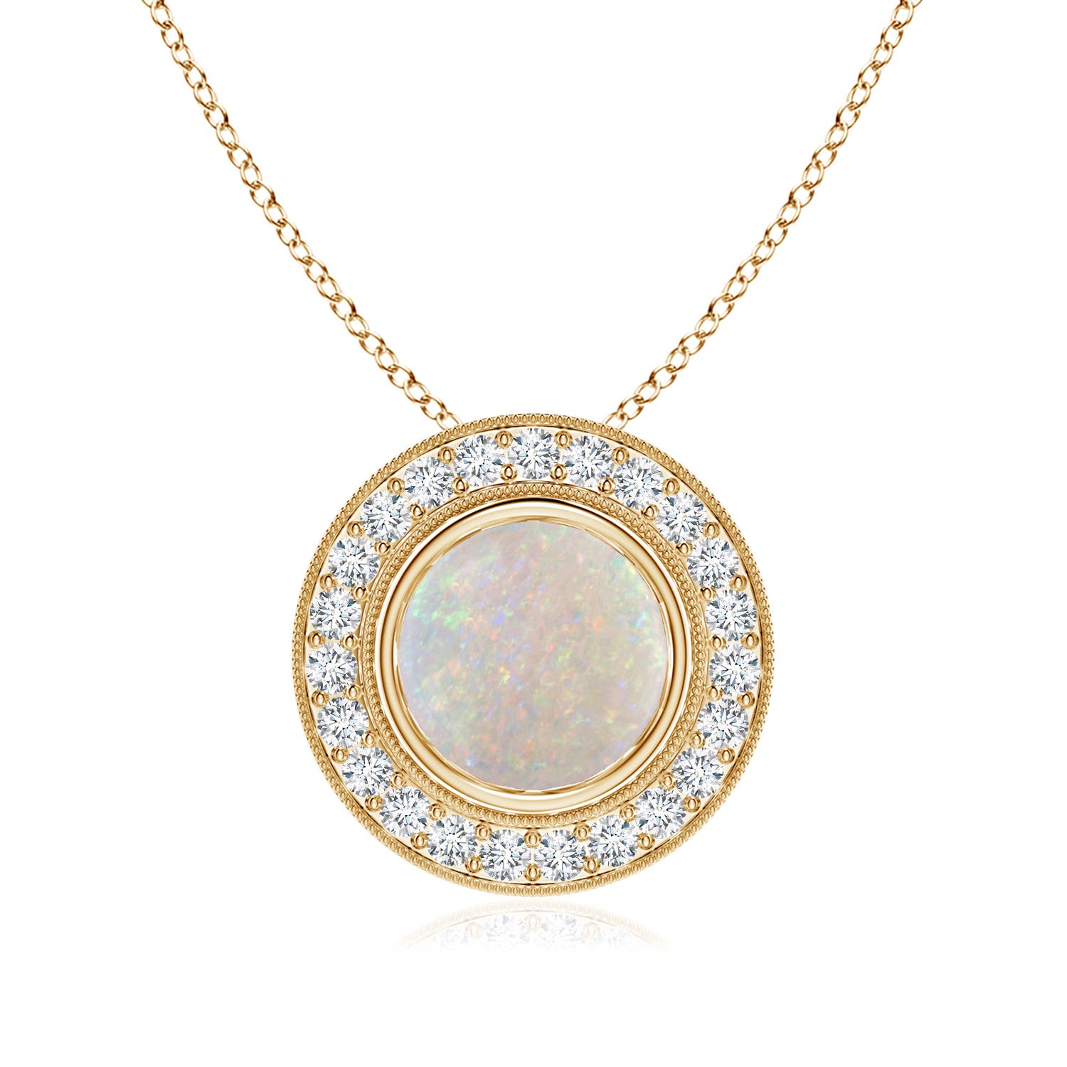 AA - Opal / 1.56 CT / 14 KT Yellow Gold