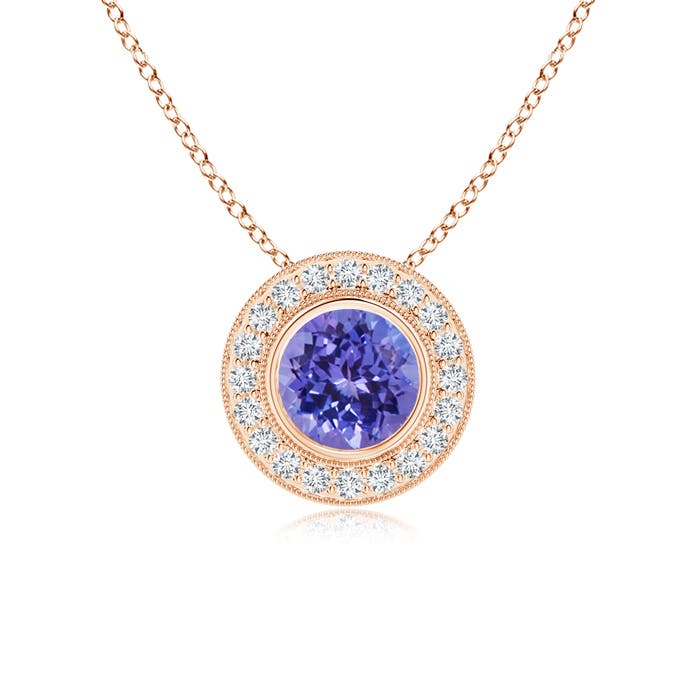 AA - Tanzanite / 1.65 CT / 14 KT Rose Gold