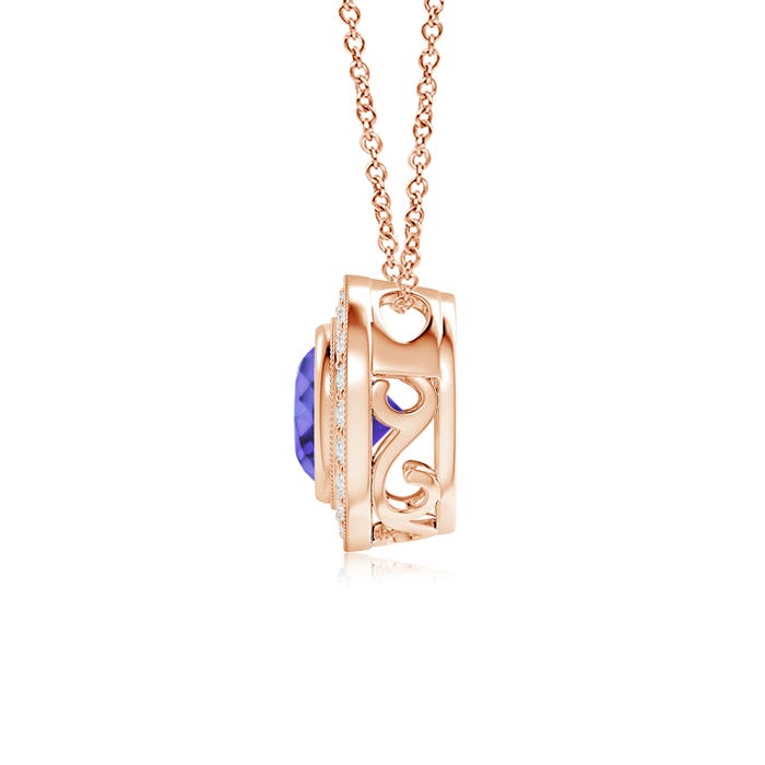 AA - Tanzanite / 1.65 CT / 14 KT Rose Gold