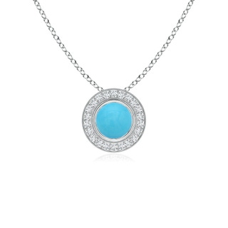 Round AA Turquoise