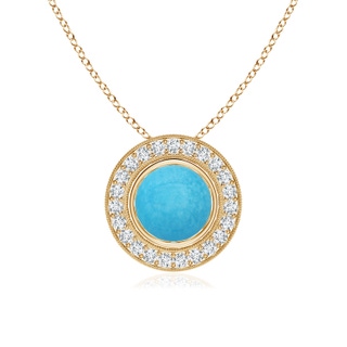 Round A Turquoise