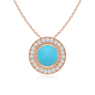 Round AA Turquoise