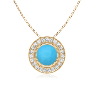 Round AAA Turquoise
