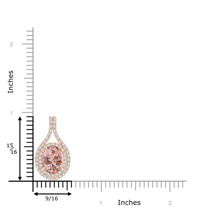 AAAA - Morganite / 2.97 CT / 14 KT Rose Gold