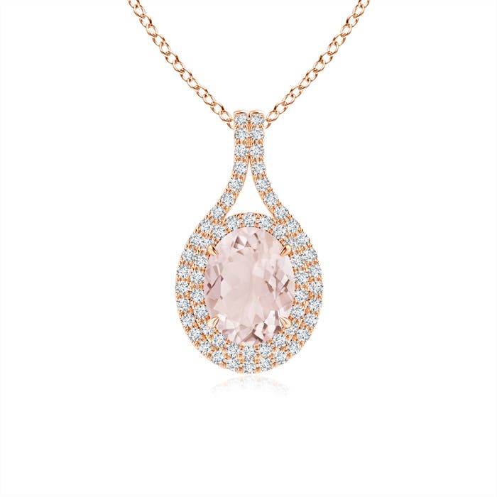 A - Morganite / 1.4 CT / 14 KT Rose Gold