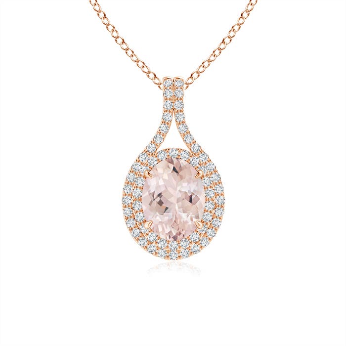 AA - Morganite / 1.4 CT / 14 KT Rose Gold