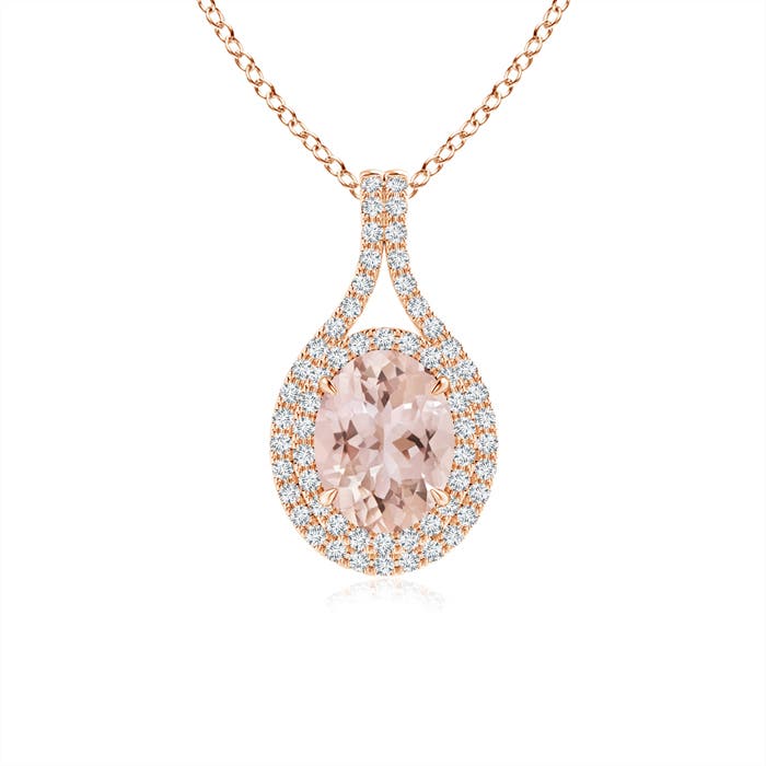 AAA - Morganite / 1.4 CT / 14 KT Rose Gold