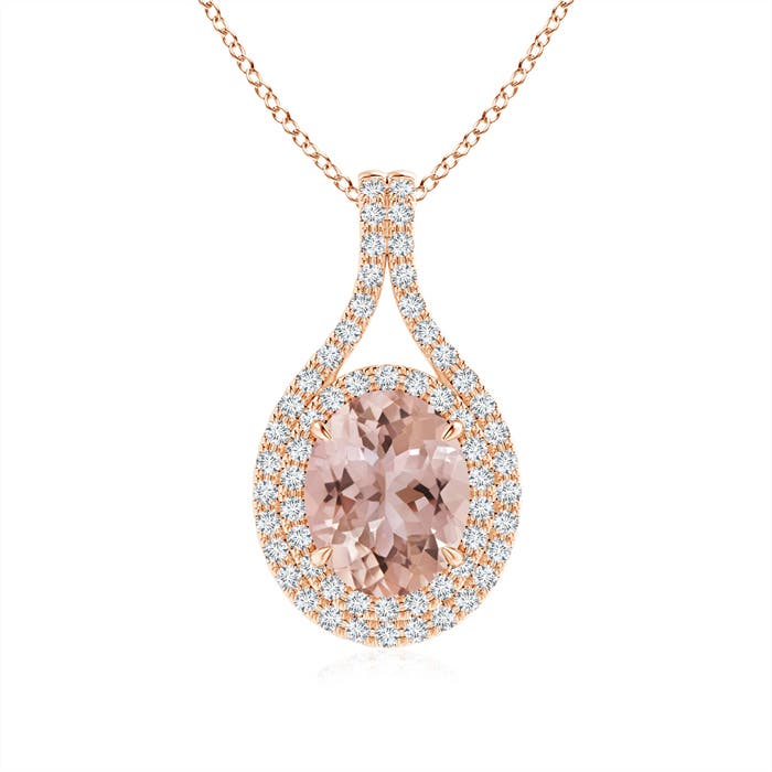 AAA - Morganite / 2 CT / 14 KT Rose Gold