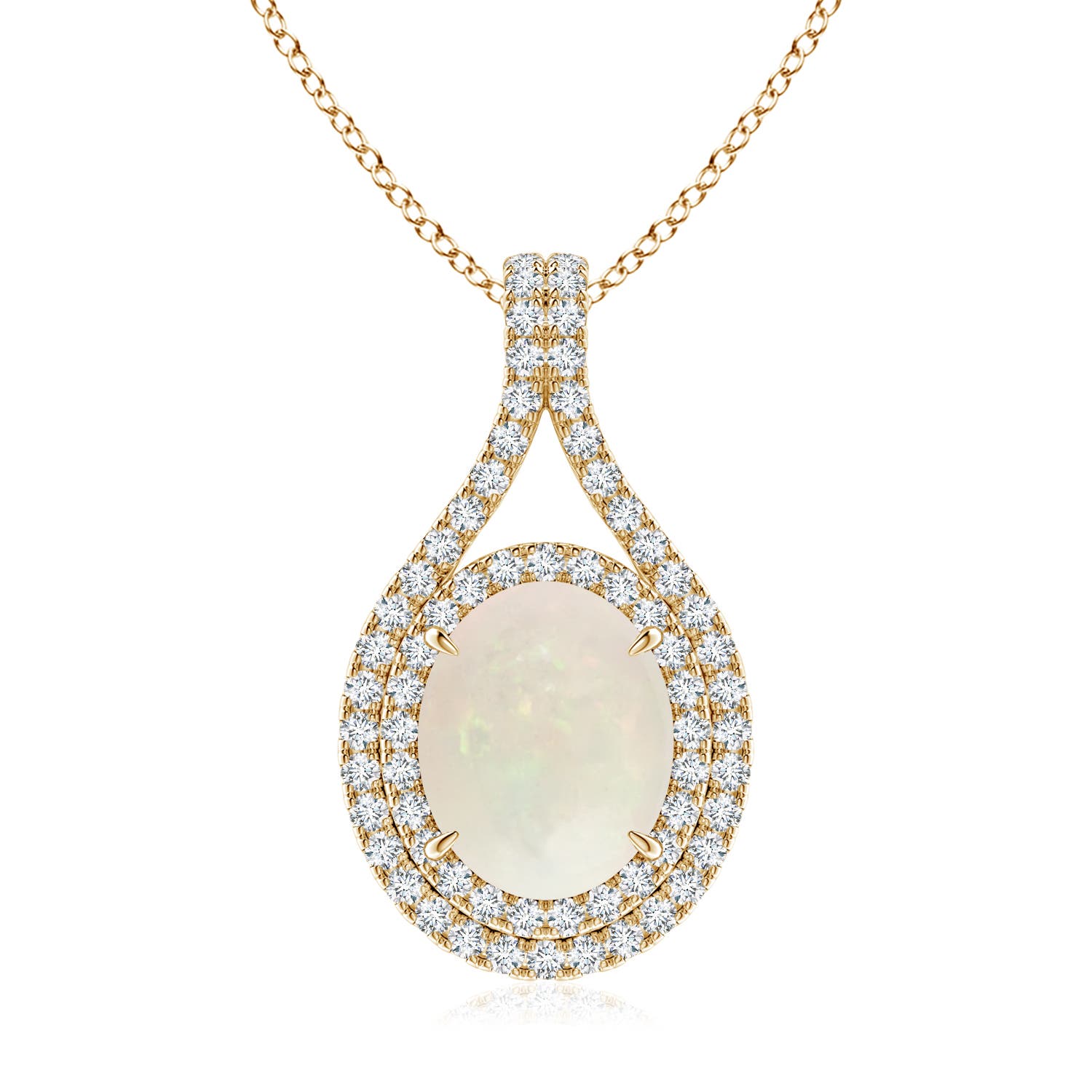 A - Opal / 1.92 CT / 14 KT Yellow Gold