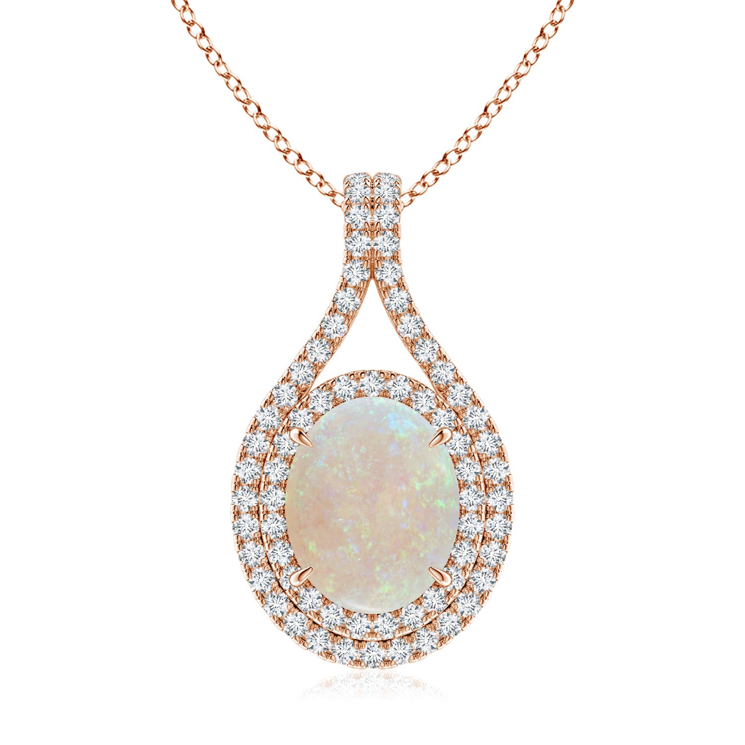 AA - Opal / 1.92 CT / 14 KT Rose Gold