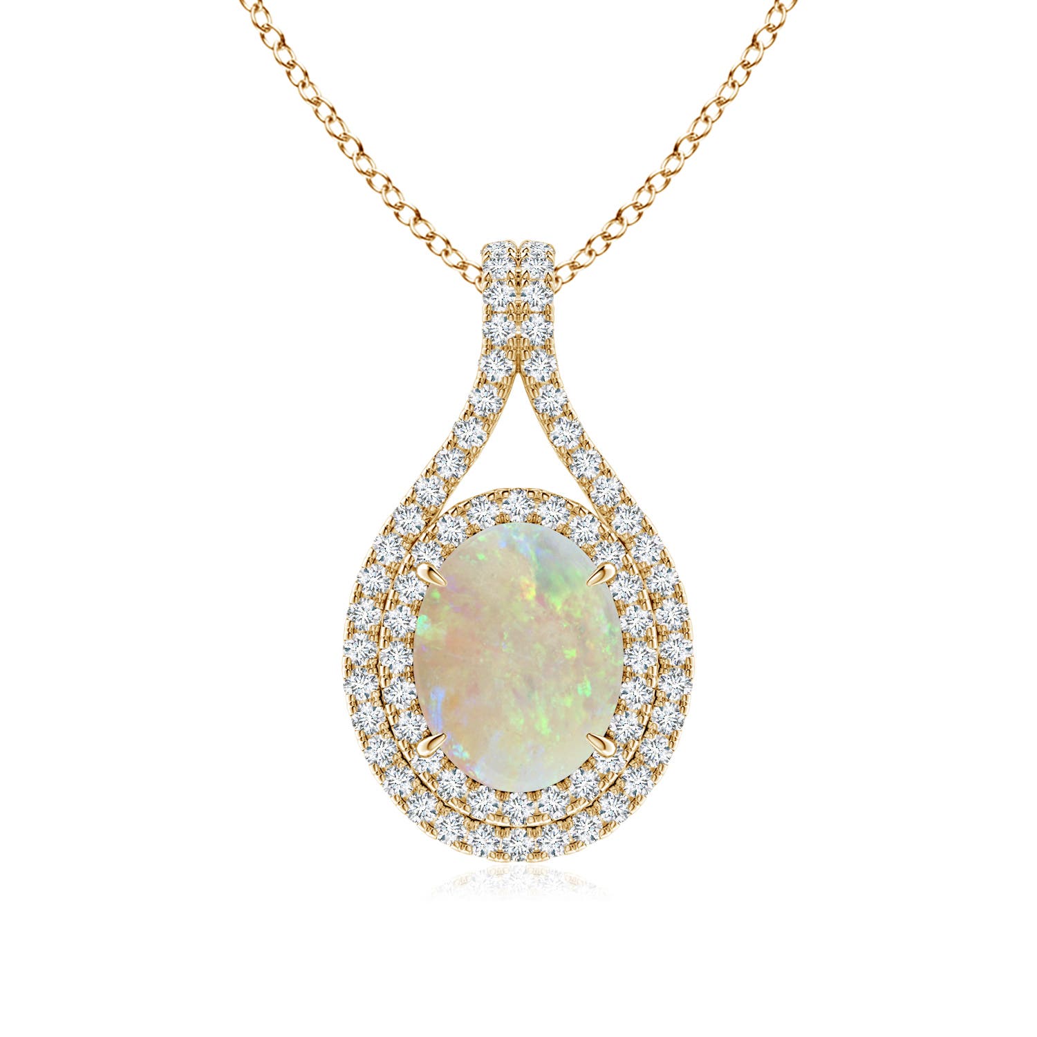 AAA - Opal / 1.45 CT / 14 KT Yellow Gold