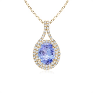 Oval A Tanzanite