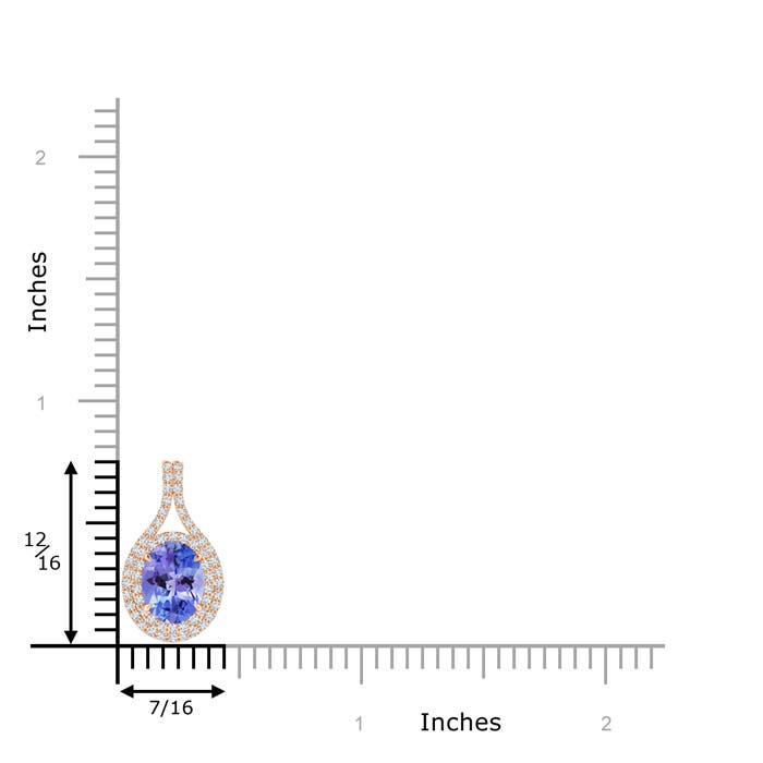 AA - Tanzanite / 1.55 CT / 14 KT Rose Gold