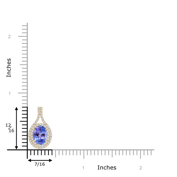 AA - Tanzanite / 1.55 CT / 14 KT Yellow Gold