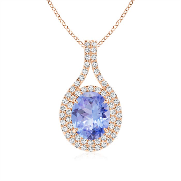 A - Tanzanite / 2.25 CT / 14 KT Rose Gold