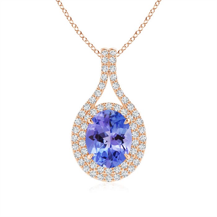 AA - Tanzanite / 2.25 CT / 14 KT Rose Gold