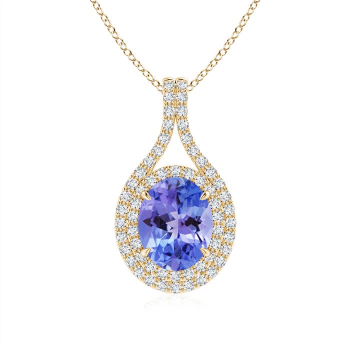 AA - Tanzanite / 2.25 CT / 14 KT Yellow Gold