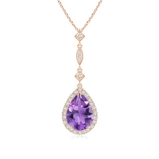 Pear AA Amethyst
