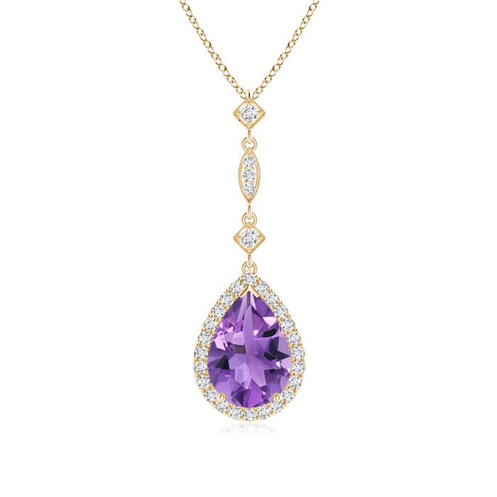 AA - Amethyst / 1.78 CT / 14 KT Yellow Gold