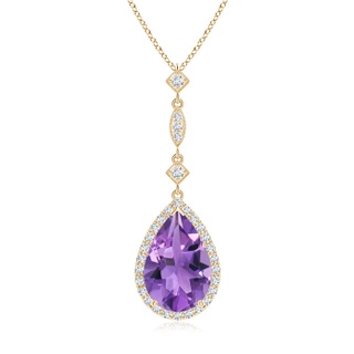 Pear AA Amethyst