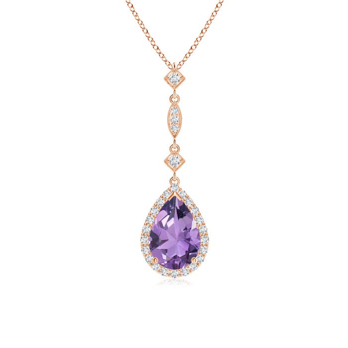 A - Amethyst / 1.19 CT / 14 KT Rose Gold