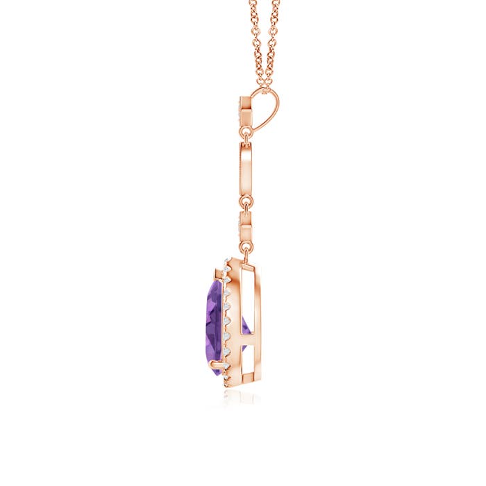 A - Amethyst / 1.19 CT / 14 KT Rose Gold