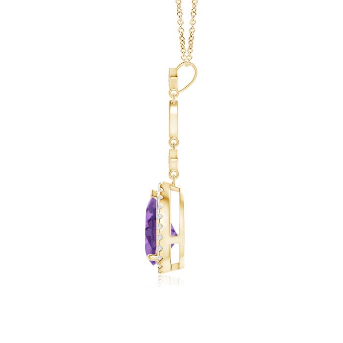 A - Amethyst / 1.19 CT / 14 KT Yellow Gold