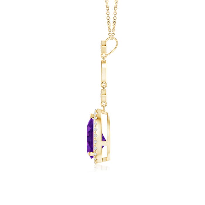 AAAA - Amethyst / 1.19 CT / 14 KT Yellow Gold