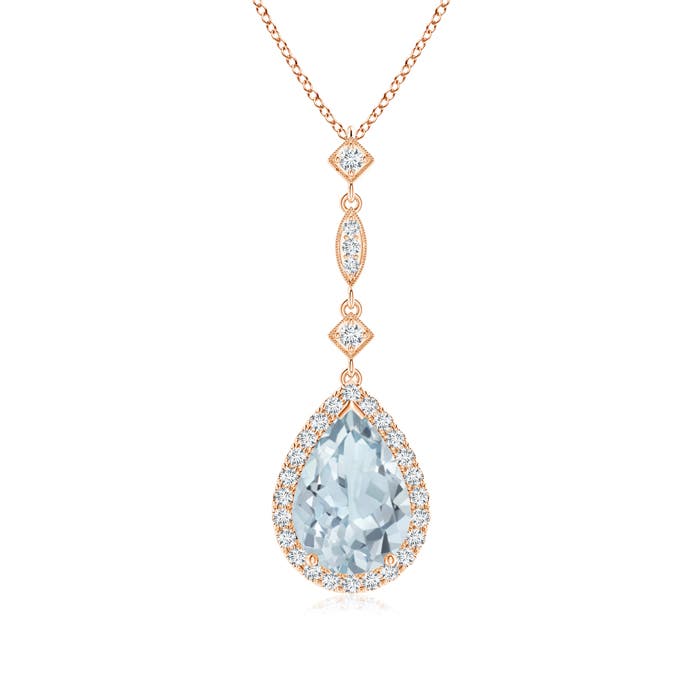 A - Aquamarine / 1.78 CT / 14 KT Rose Gold