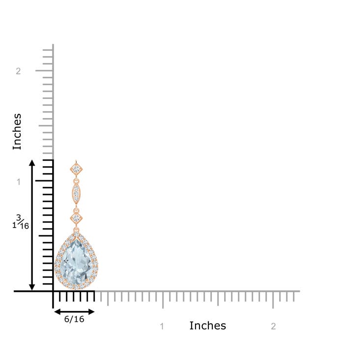 A - Aquamarine / 1.78 CT / 14 KT Rose Gold