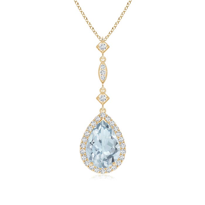 A - Aquamarine / 1.78 CT / 14 KT Yellow Gold