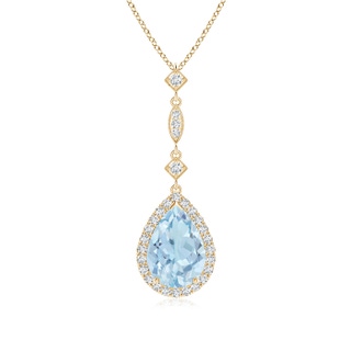 Pear AA Aquamarine