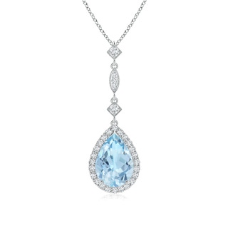 Pear AAA Aquamarine