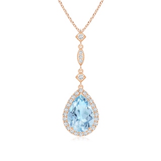 Pear AAA Aquamarine
