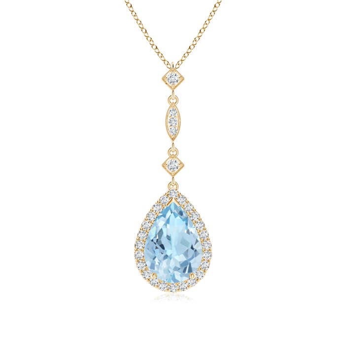 AAA - Aquamarine / 1.78 CT / 14 KT Yellow Gold