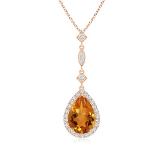 Pear AAA Citrine
