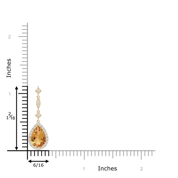 A - Citrine / 1.34 CT / 14 KT Yellow Gold