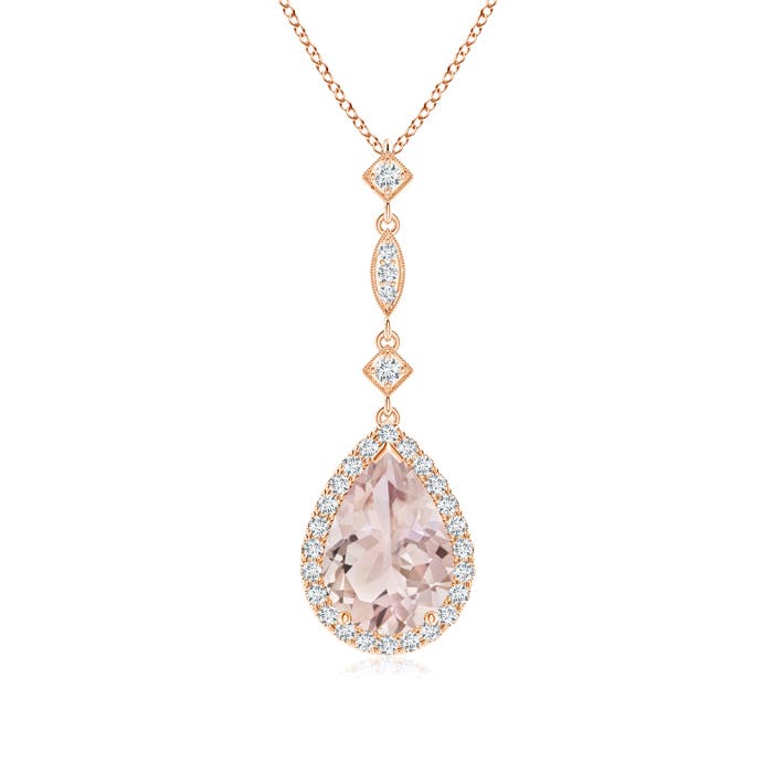 A - Morganite / 1.78 CT / 14 KT Rose Gold