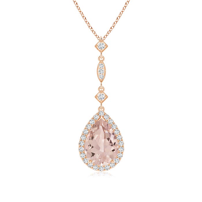 AA - Morganite / 1.78 CT / 14 KT Rose Gold