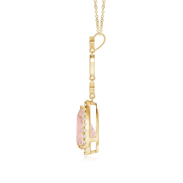 AA - Morganite / 1.78 CT / 14 KT Yellow Gold