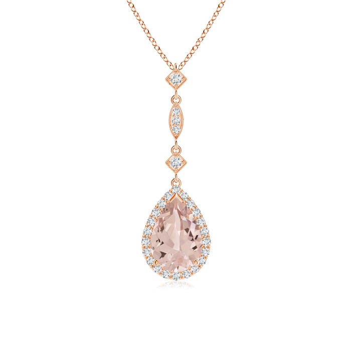 AA - Morganite / 1.29 CT / 14 KT Rose Gold